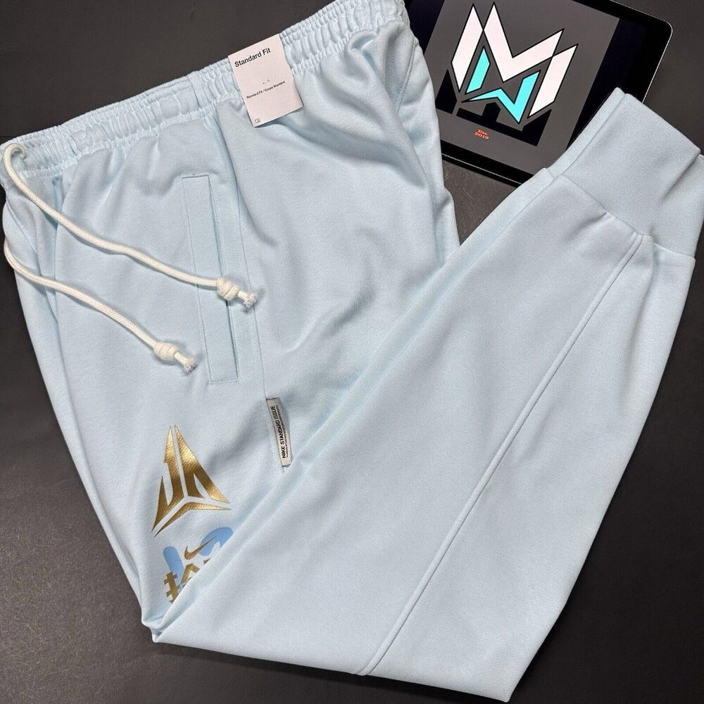 Nike Ja Standard Issue CNY Basketball Pants Men’s Sizes Glacier Blue FZ3300-474